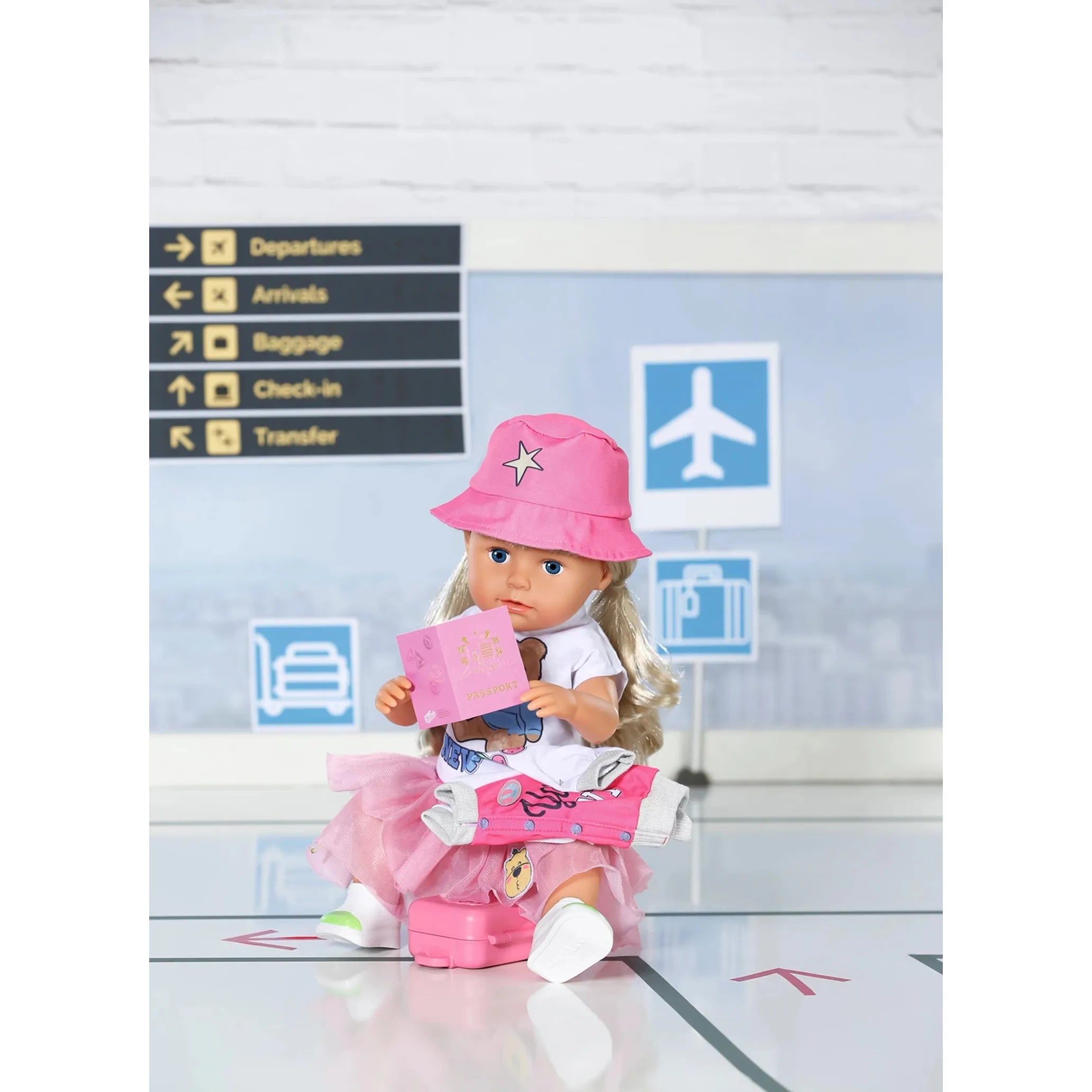 BABY born Deluxe Reiseoutfit