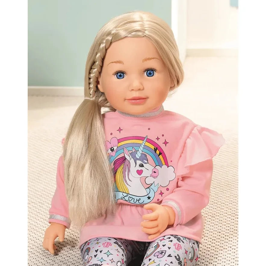 Zapf Creation Sally 63 cm blondes Haar