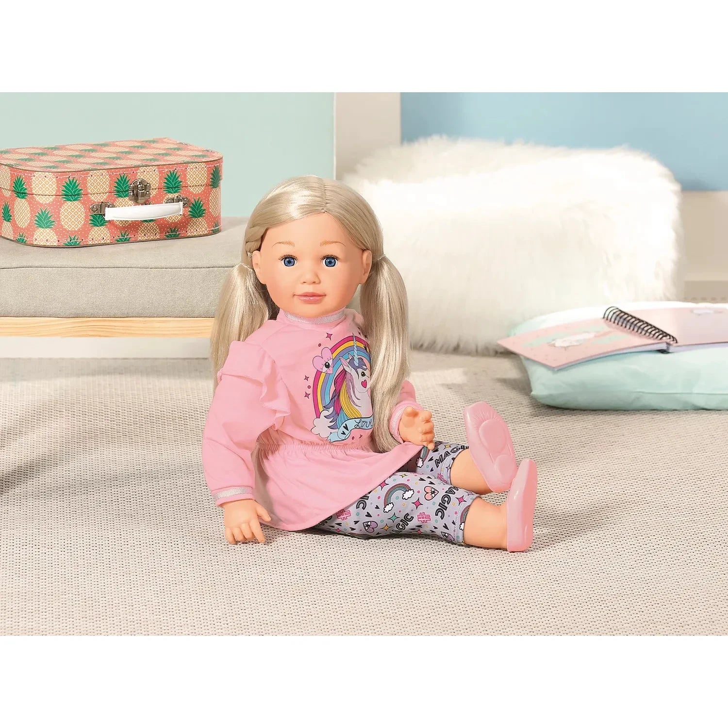 Zapf Creation Sally 63 cm blondes Haar