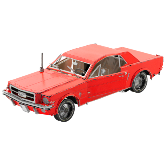 1965 Ford Mustang Coupe (Red) – Metall Bausatz