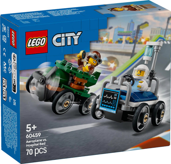 LEGO City Flugzeug vs. Krankenhausbett 60459