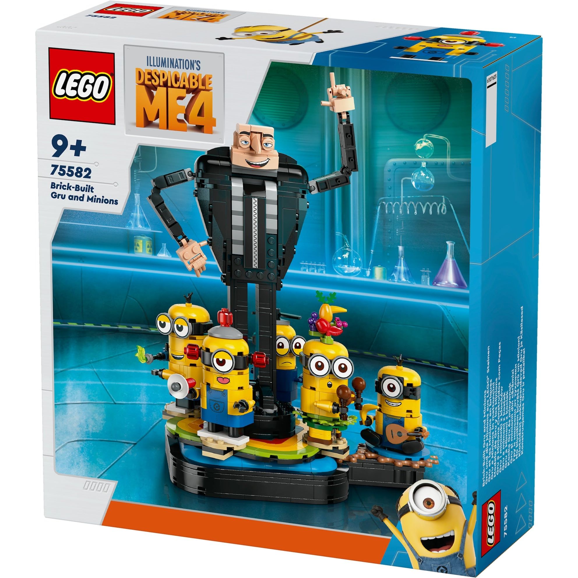 LEGO Minions Gru und die Minions aus LEGO Steinen 75582