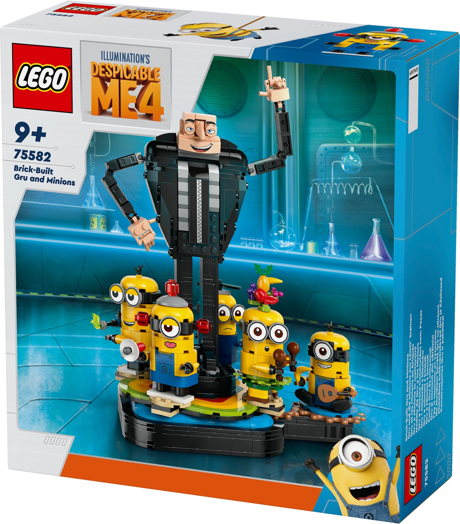LEGO Minions Gru und die Minions aus LEGO Steinen 75582