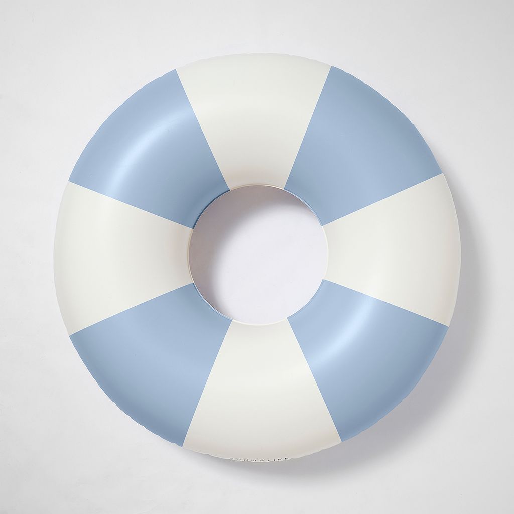 Sunnylife Tube Pool Ring La Mer Med Blue