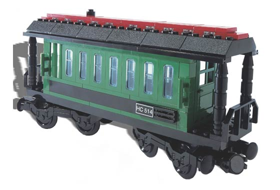 LEGO City Grüner Passenger Wagon 10015