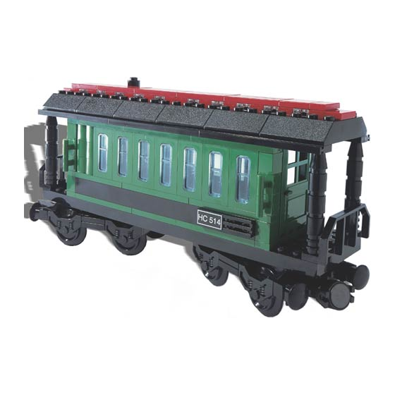 LEGO City Grüner Passenger Wagon 10015