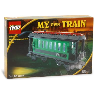 LEGO City Grüner Passenger Wagon 10015