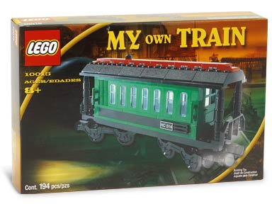 LEGO City Grüner Passenger Wagon 10015
