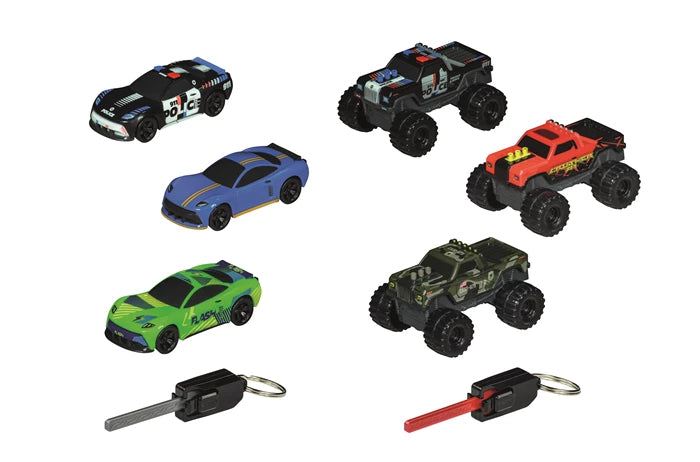 Carrera Key Racer Mix 3 Monster Trucks 3 Street Racer