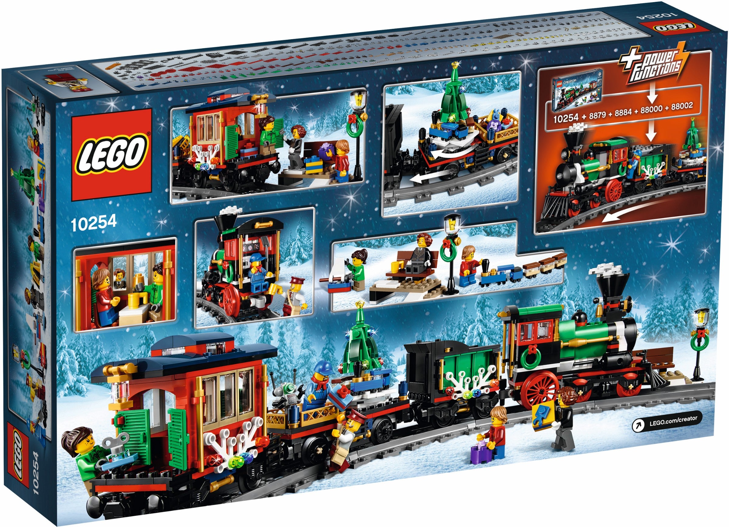LEGO Creator Festlicher Weihnachtszug 10254