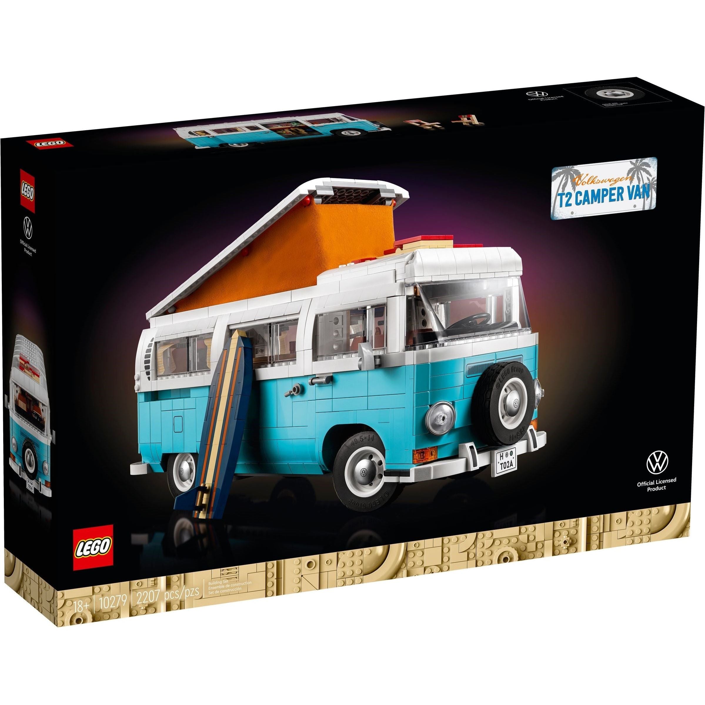 <transcy>LEGO Creator Volkswagen T2 Camping Bus 10279</transcy>