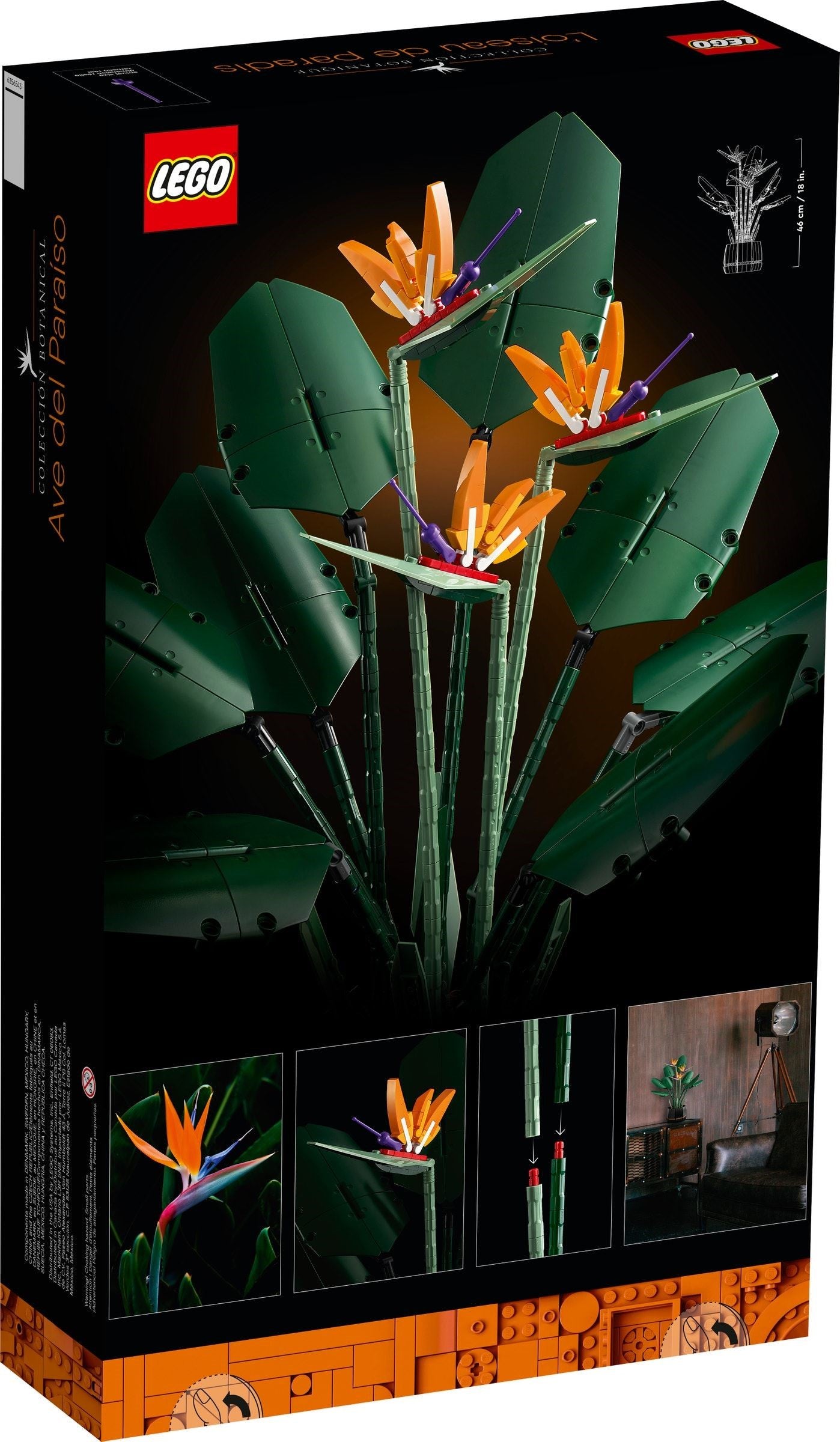 LEGO Creator Oiseau de Paradis Fleur 10289