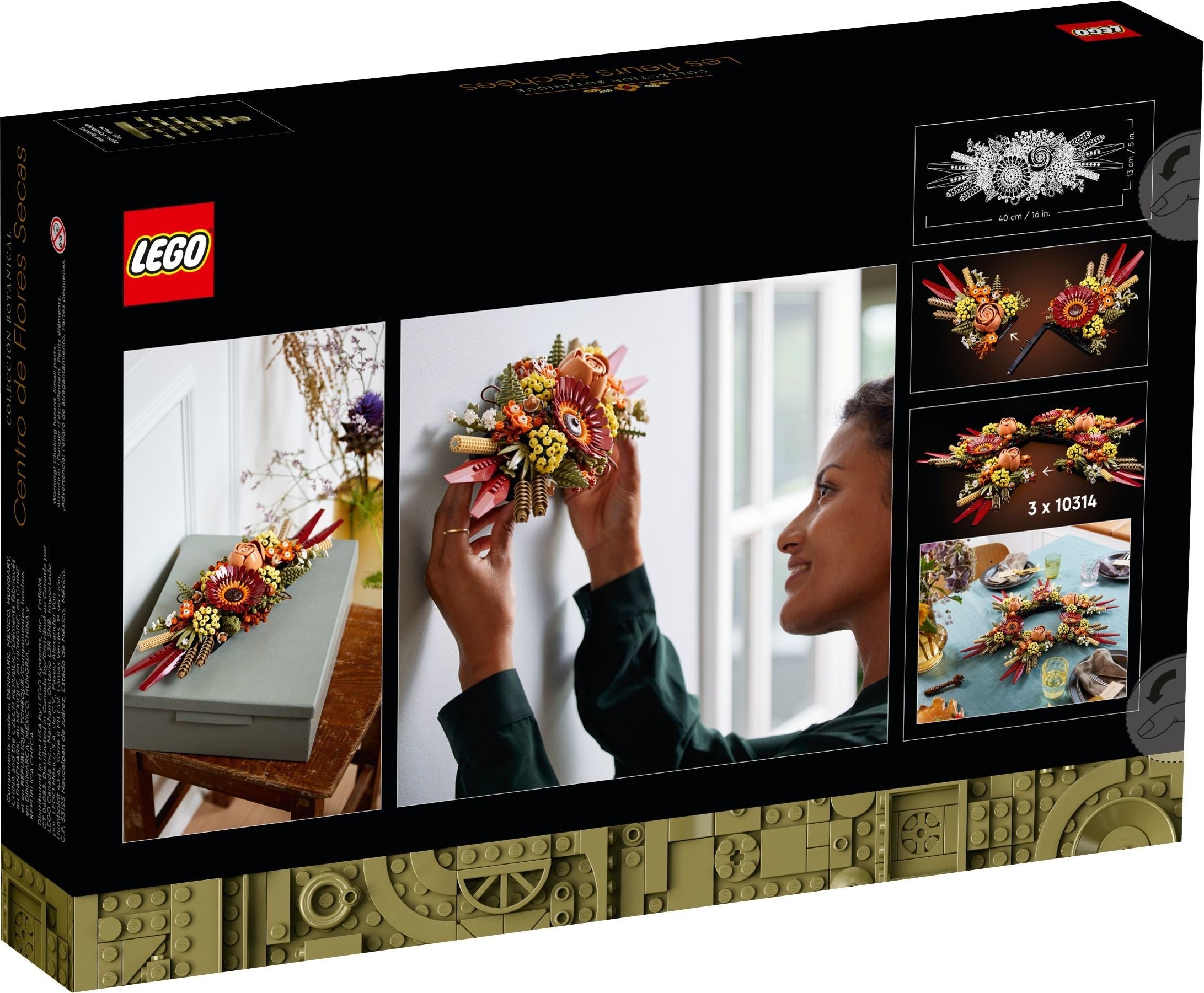 LEGO Icons Trockenblumengesteck 10314