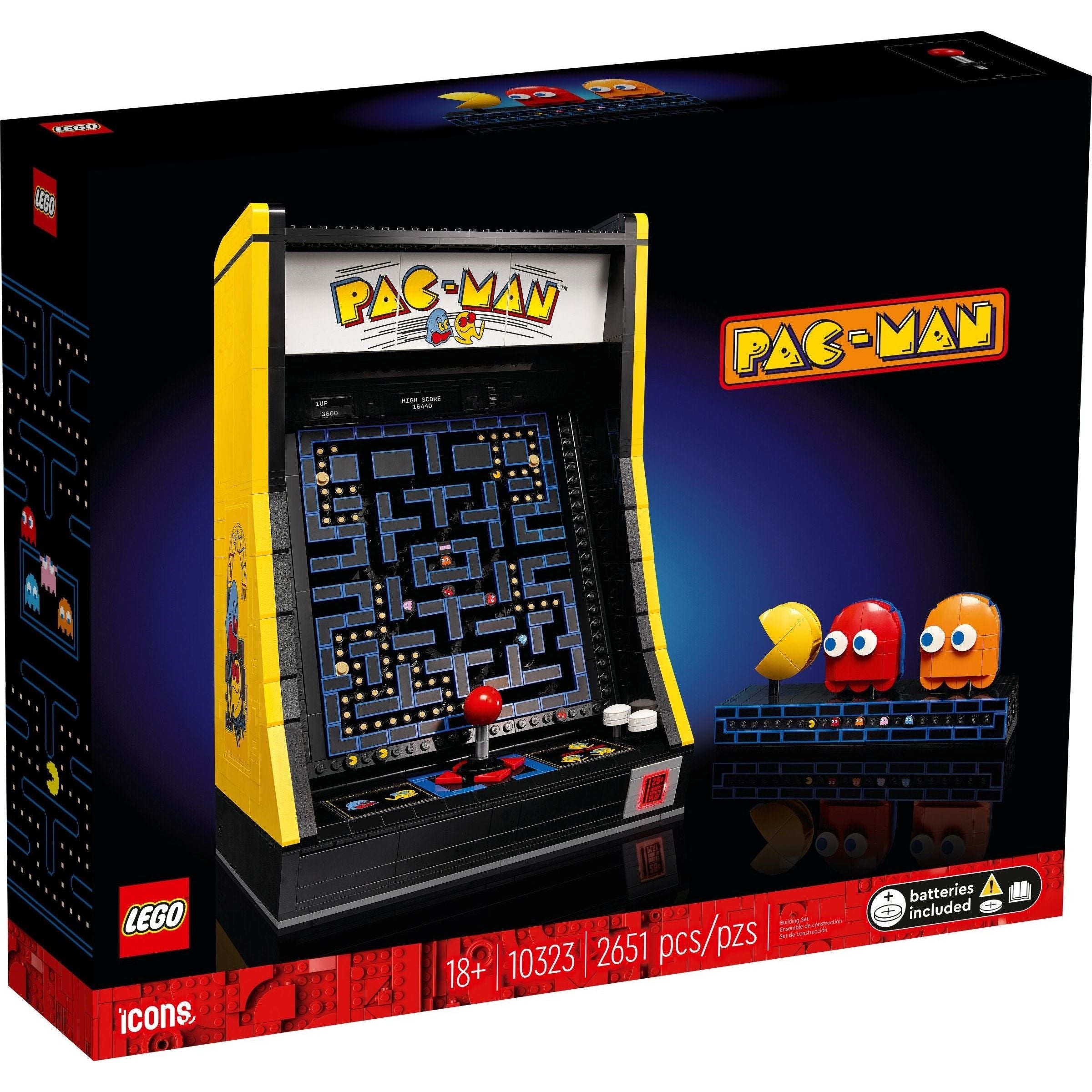 LEGO Ideas PAC-MAN Spielautomat 10323