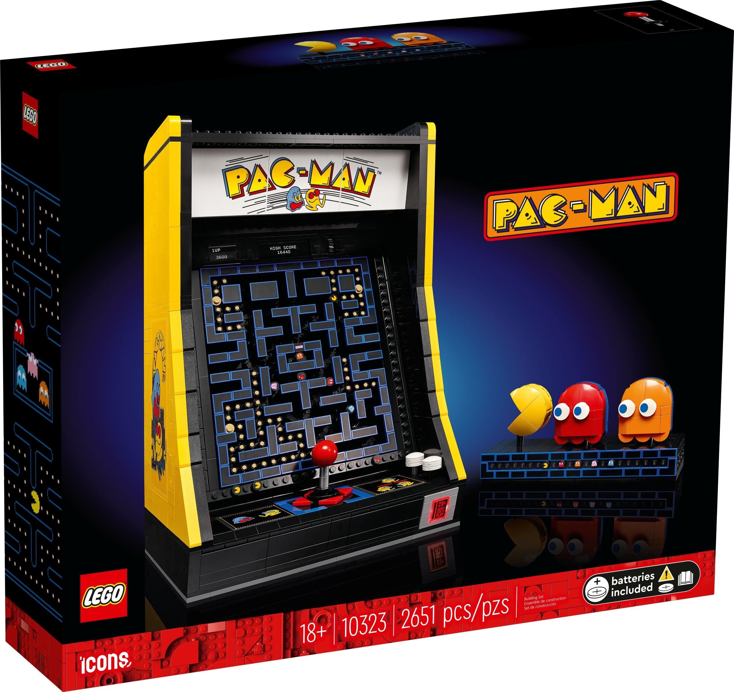 LEGO Ideas PAC-MAN Spielautomat 10323