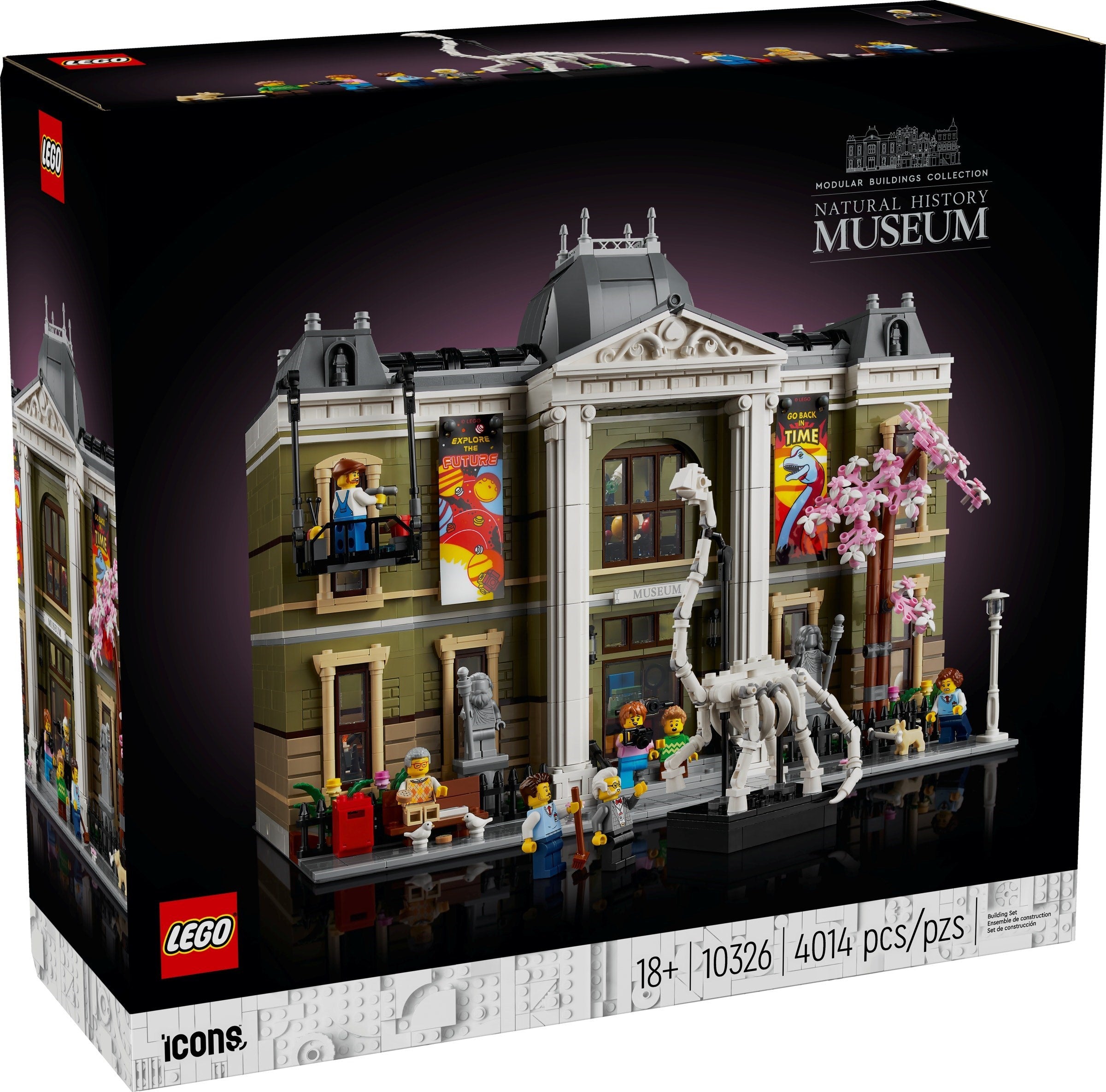LEGO Icons Naturhistorisches Museum 10326