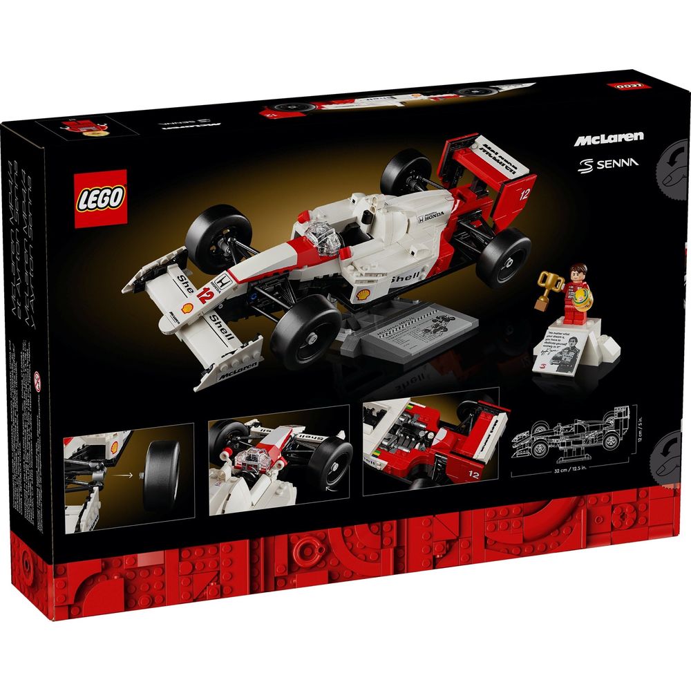 LEGO Icons McLaren MP4/4 & Ayrton Senna 10330