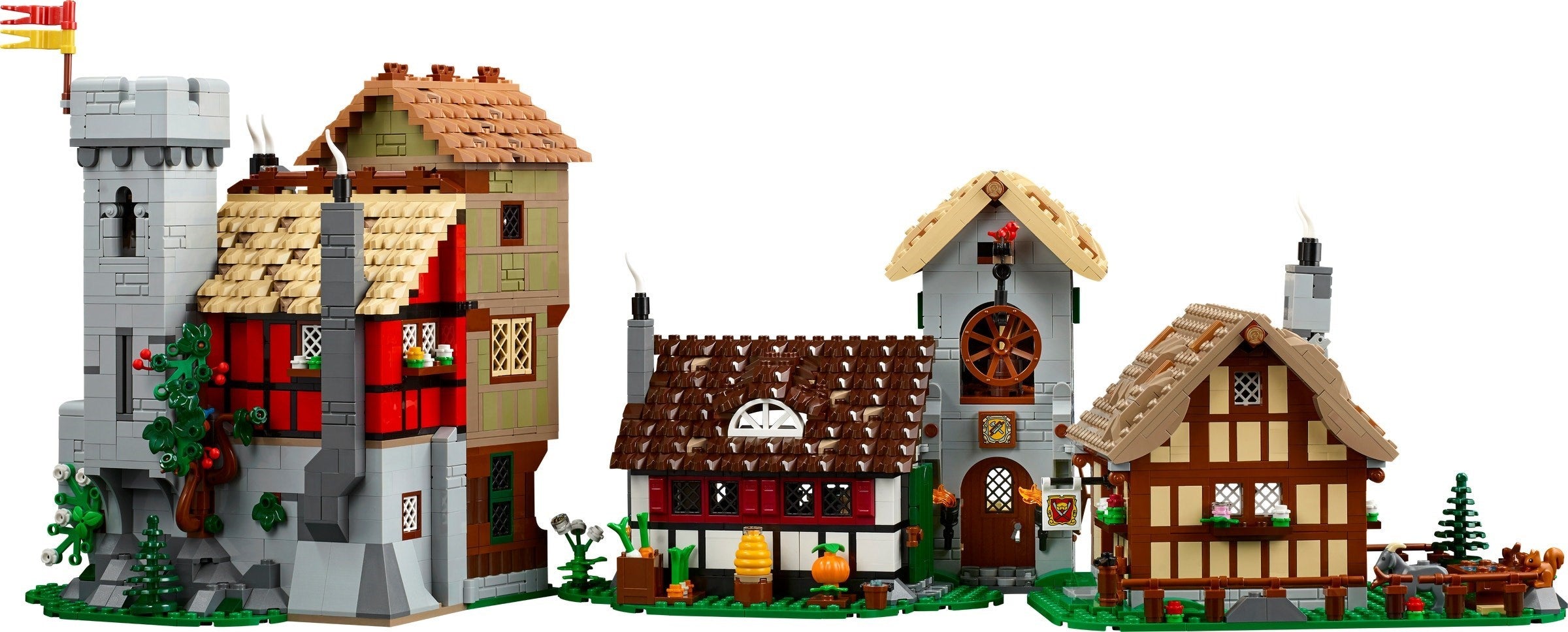 LEGO Icons Mittelalterlicher Stadtplatz 10332