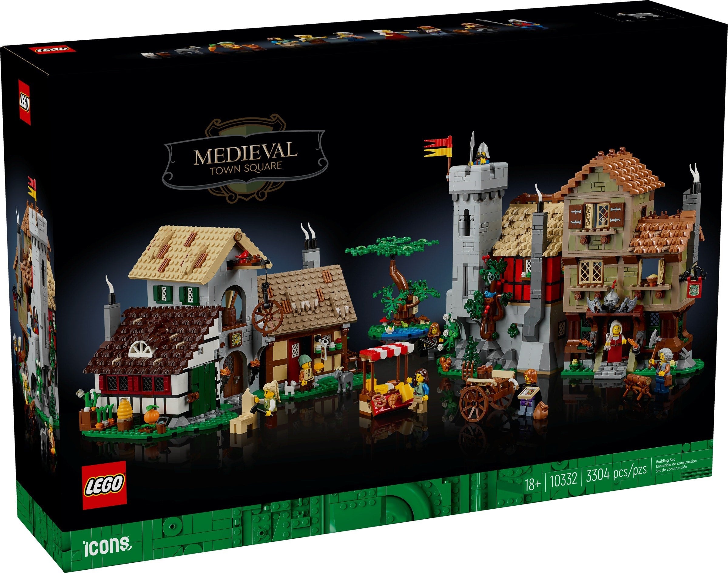LEGO Icons Mittelalterlicher Stadtplatz 10332