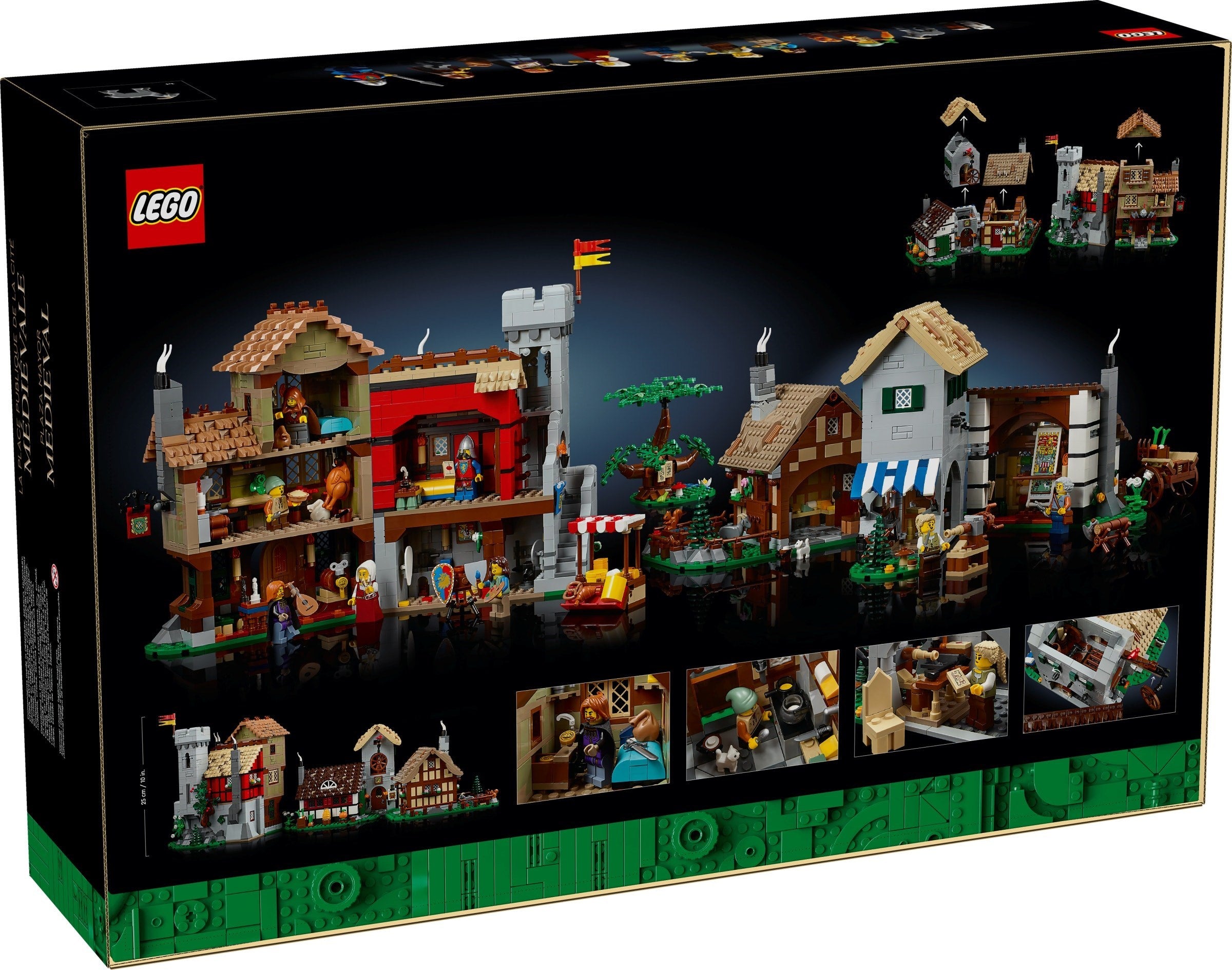 LEGO Icons Mittelalterlicher Stadtplatz 10332