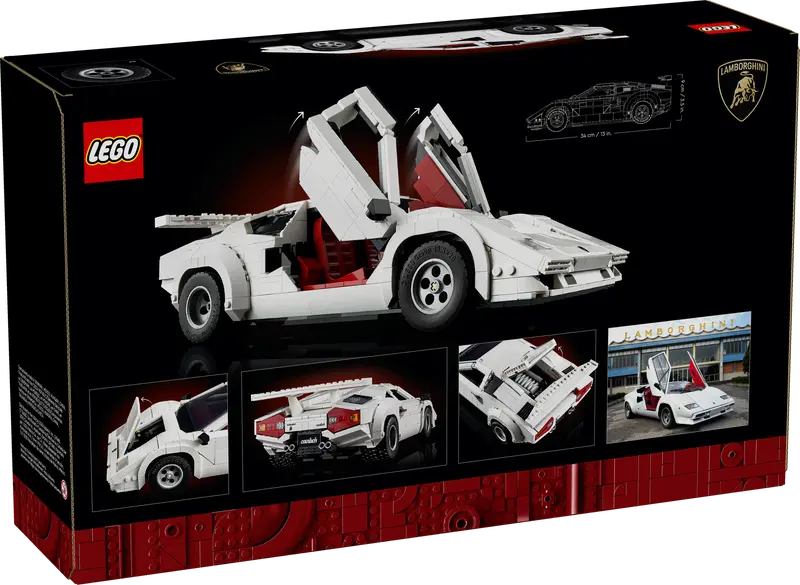 LEGO Icons Lamborghini Countach 5000 Quattrovalvole 10337