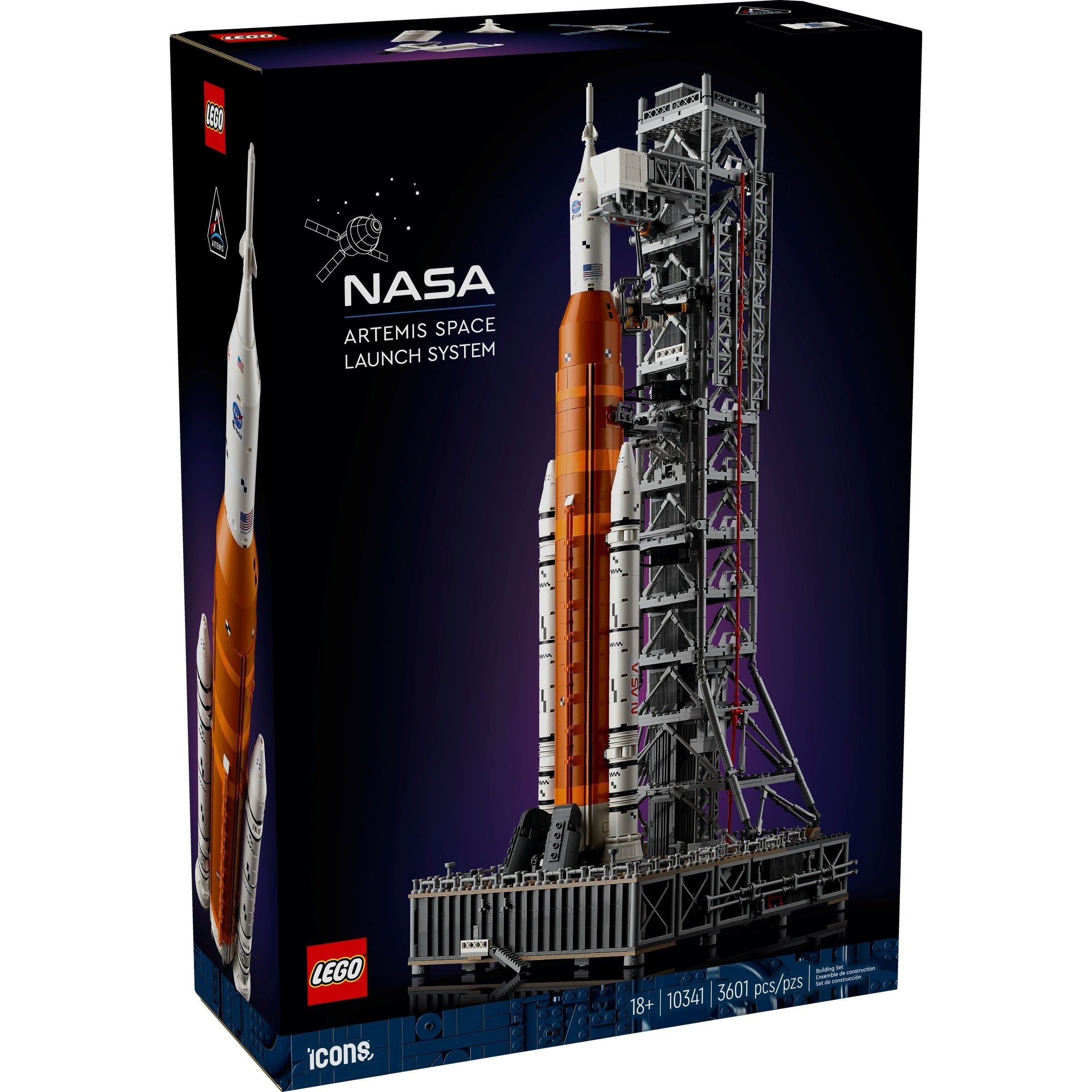 LEGO Icons NASA Artemis Startrampe 10341