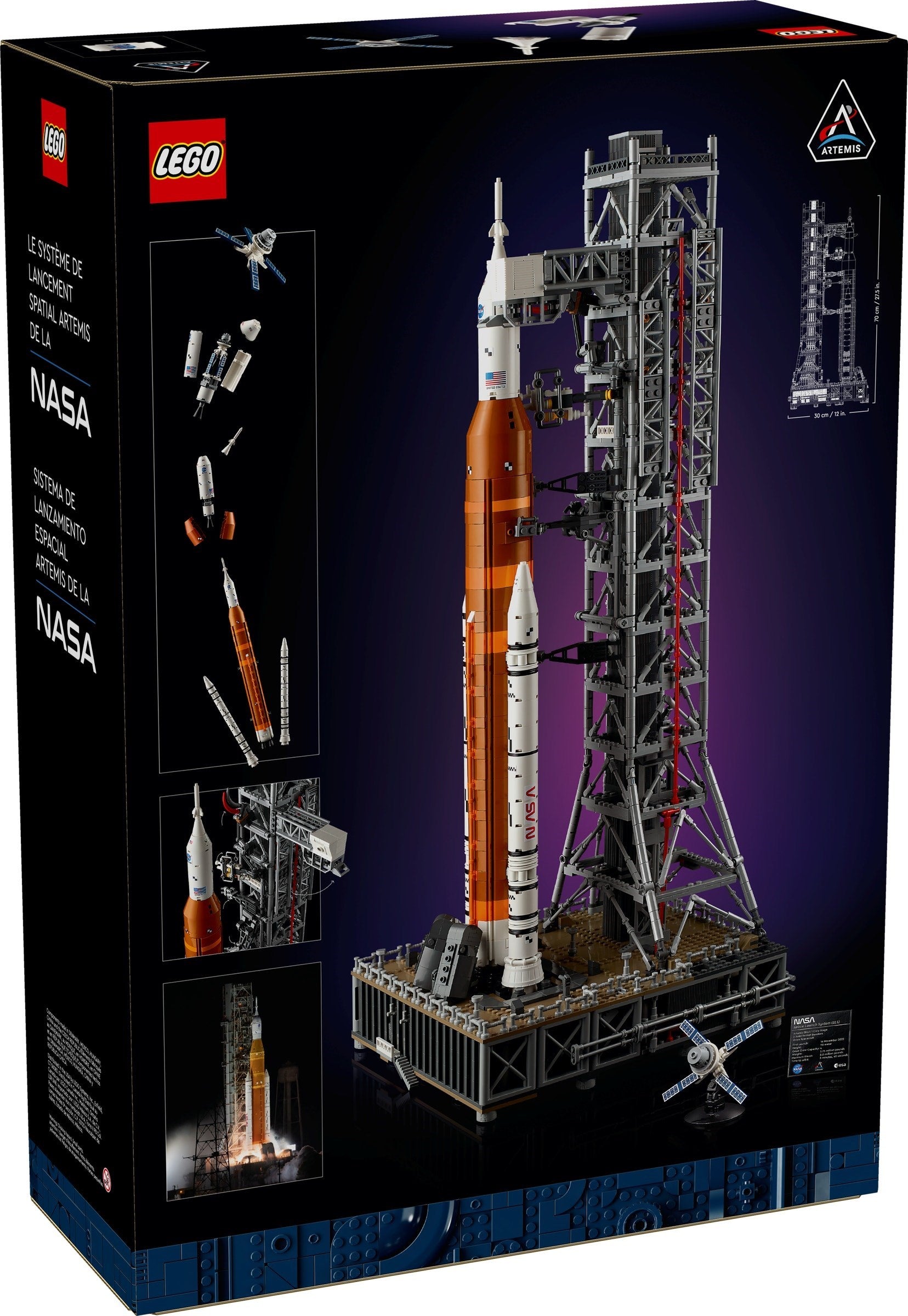 LEGO Icons NASA Artemis Startrampe 10341