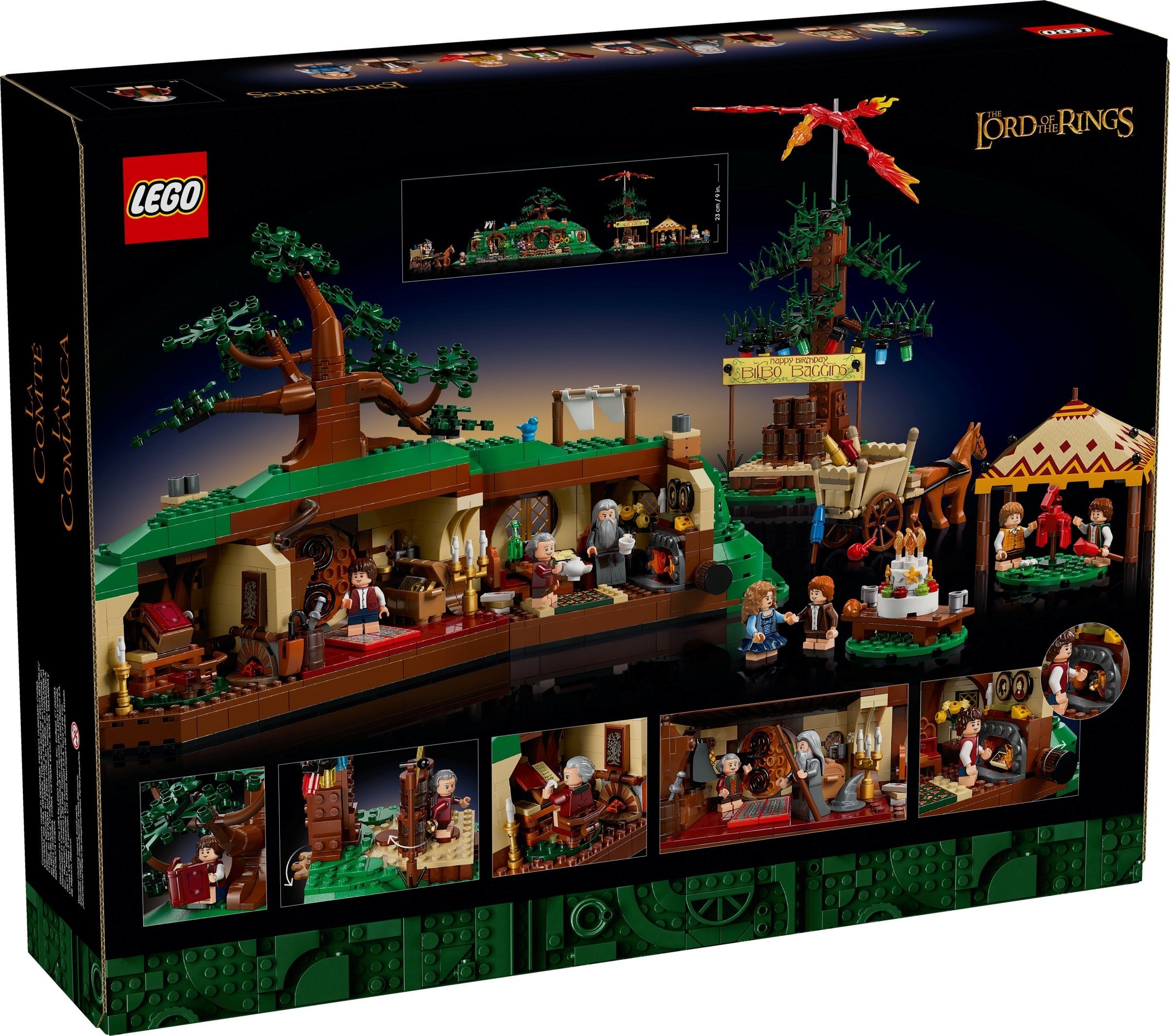 LEGO Icons Der Herr Der Ringe: Das Auenland 10354