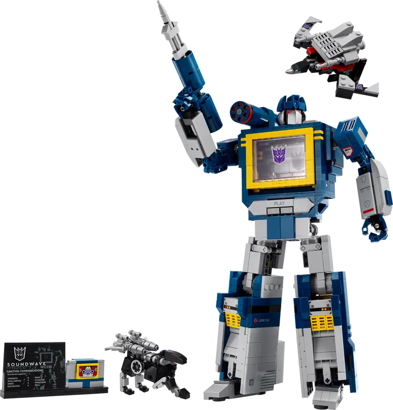 LEGO Icons Transformers: Soundwave V29 10358