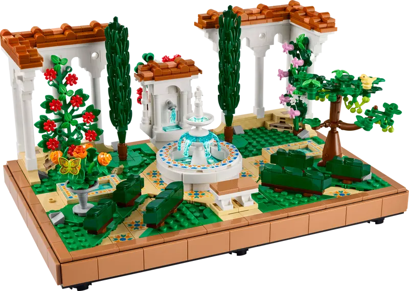 LEGO Icons Springbrunnengarten 10359