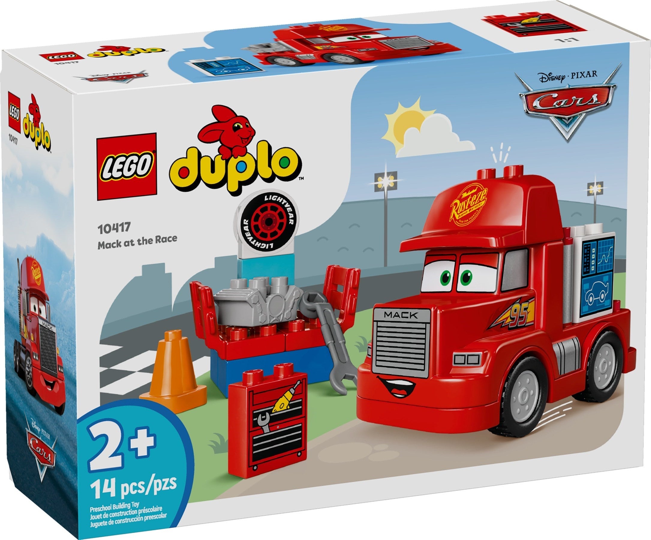 LEGO Duplo Mack beim Rennen 10417