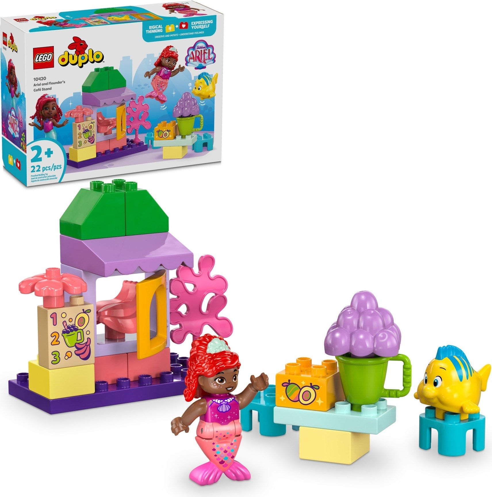 LEGO DUPLO Arielles und Fabius' Café-Kiosk 10420