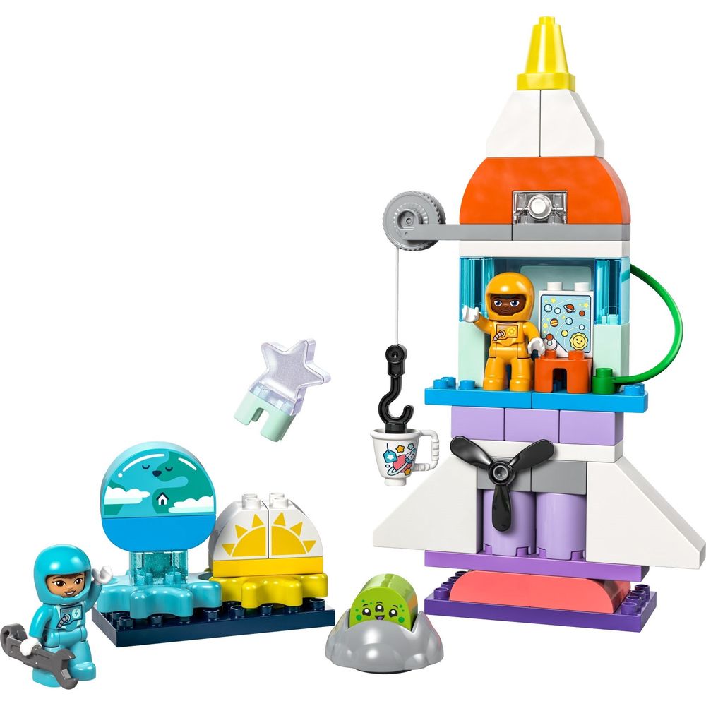 LEGO Duplo 3-in-1-Spaceshuttle für viele Abenteuer 10422