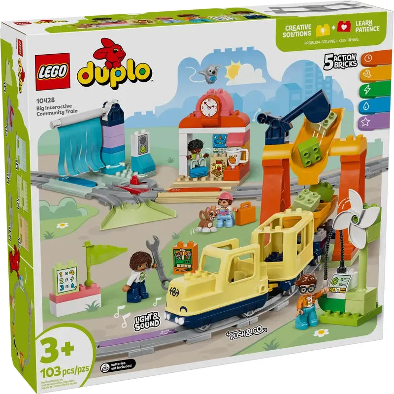 LEGO DUPLO Grosse interaktive Eisenbahn 10428