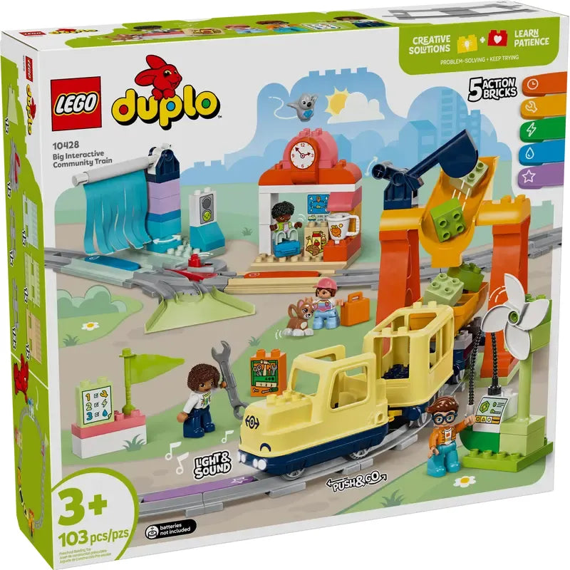 LEGO DUPLO Grosse interaktive Eisenbahn 10428
