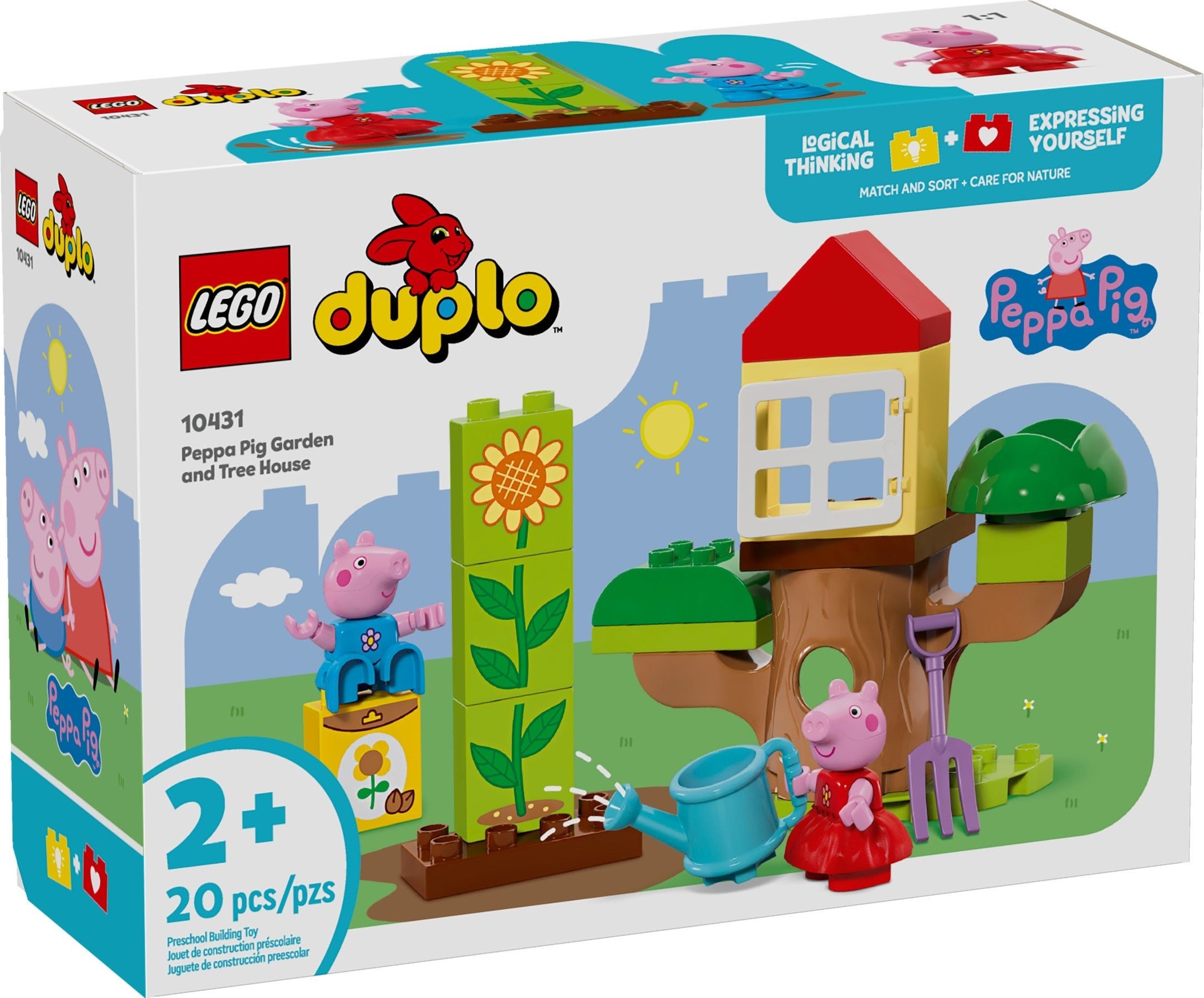 LEGO DUPLO Peppas Garten mit Baumhaus 10431