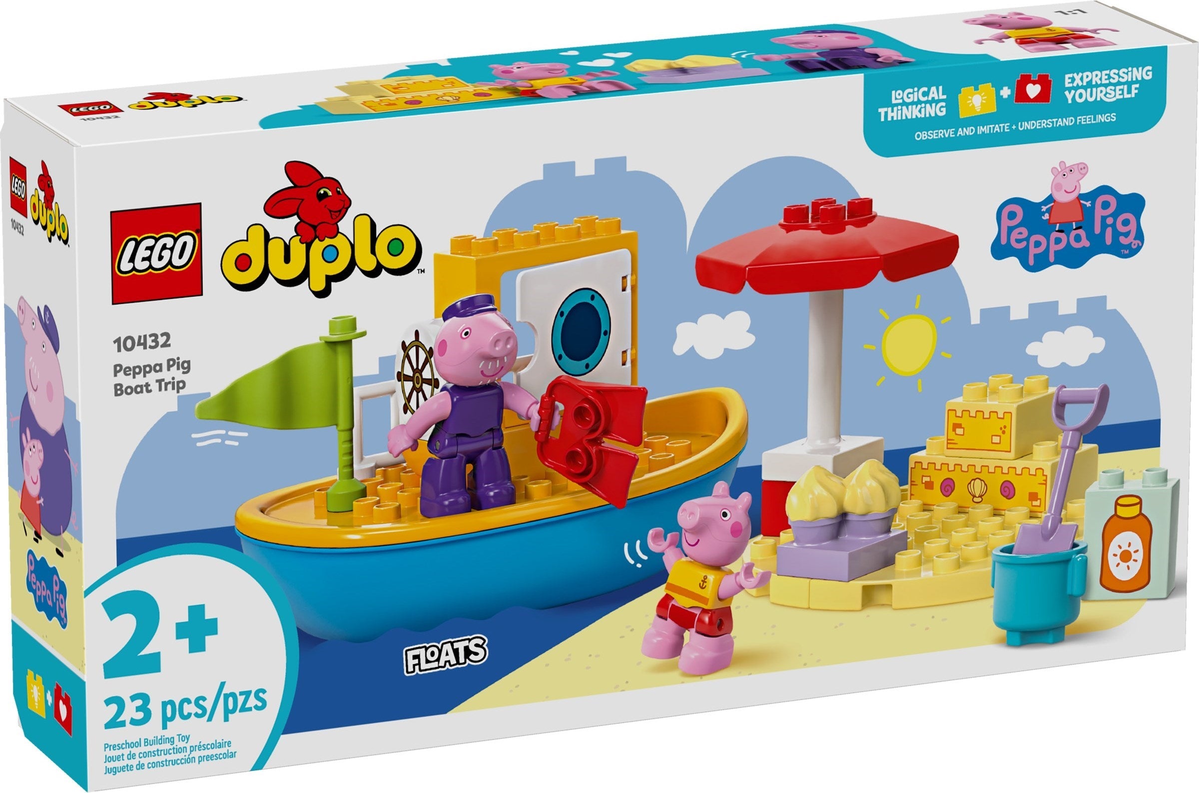 LEGO DUPLO Peppas Bootsausflug 10432