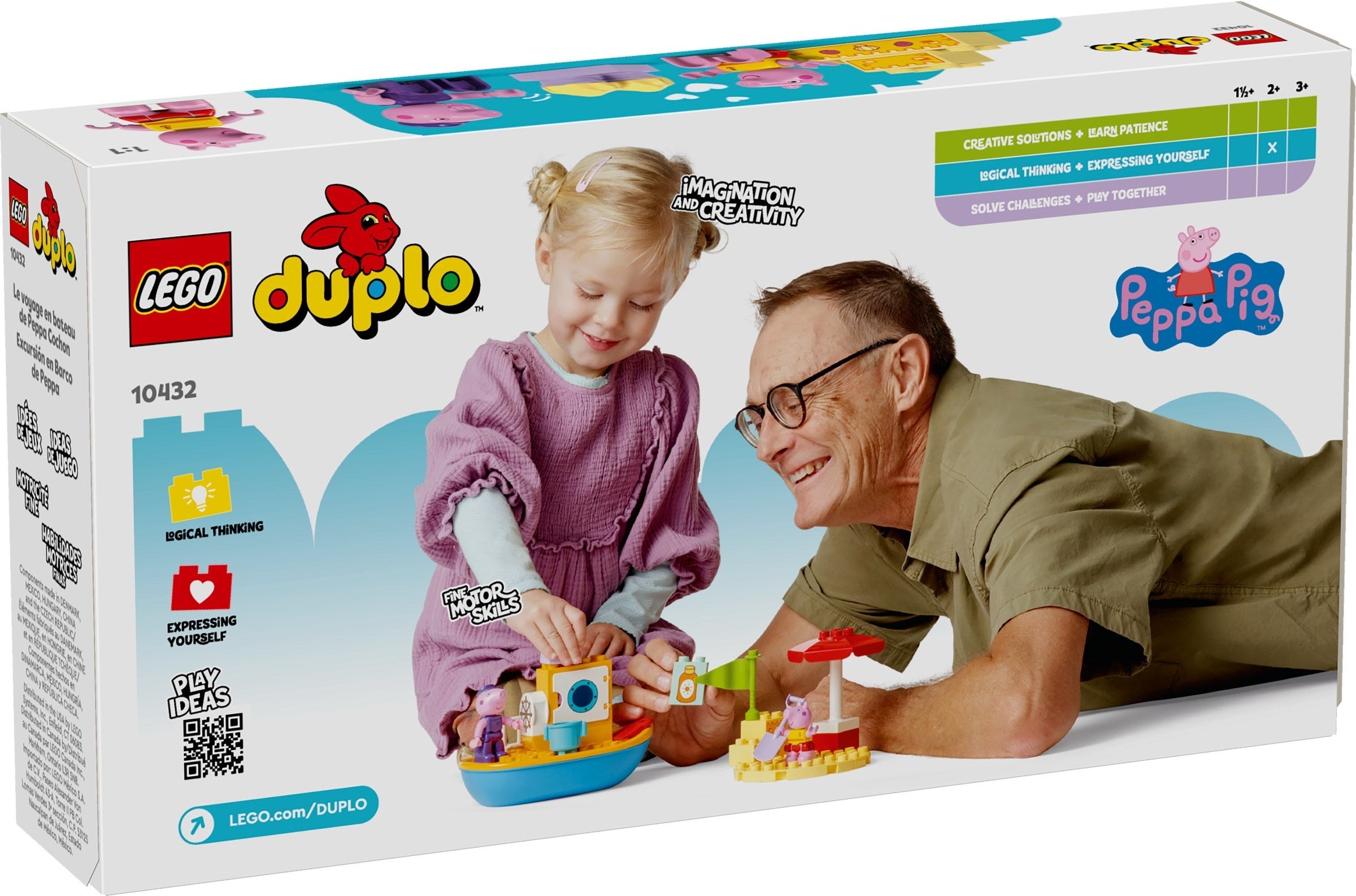 LEGO DUPLO Peppas Bootsausflug 10432