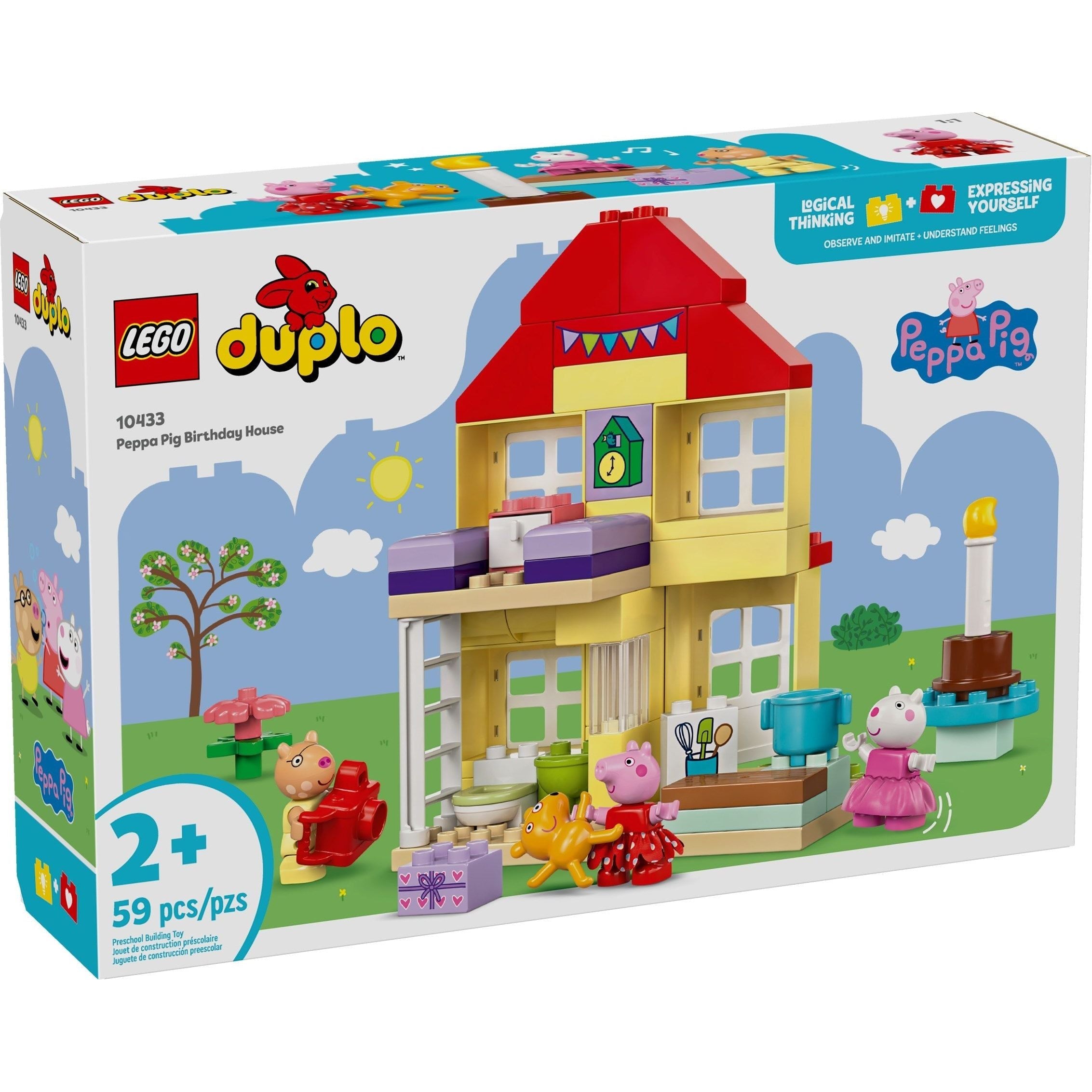 LEGO DUPLO Peppas Geburtstagshaus 10433