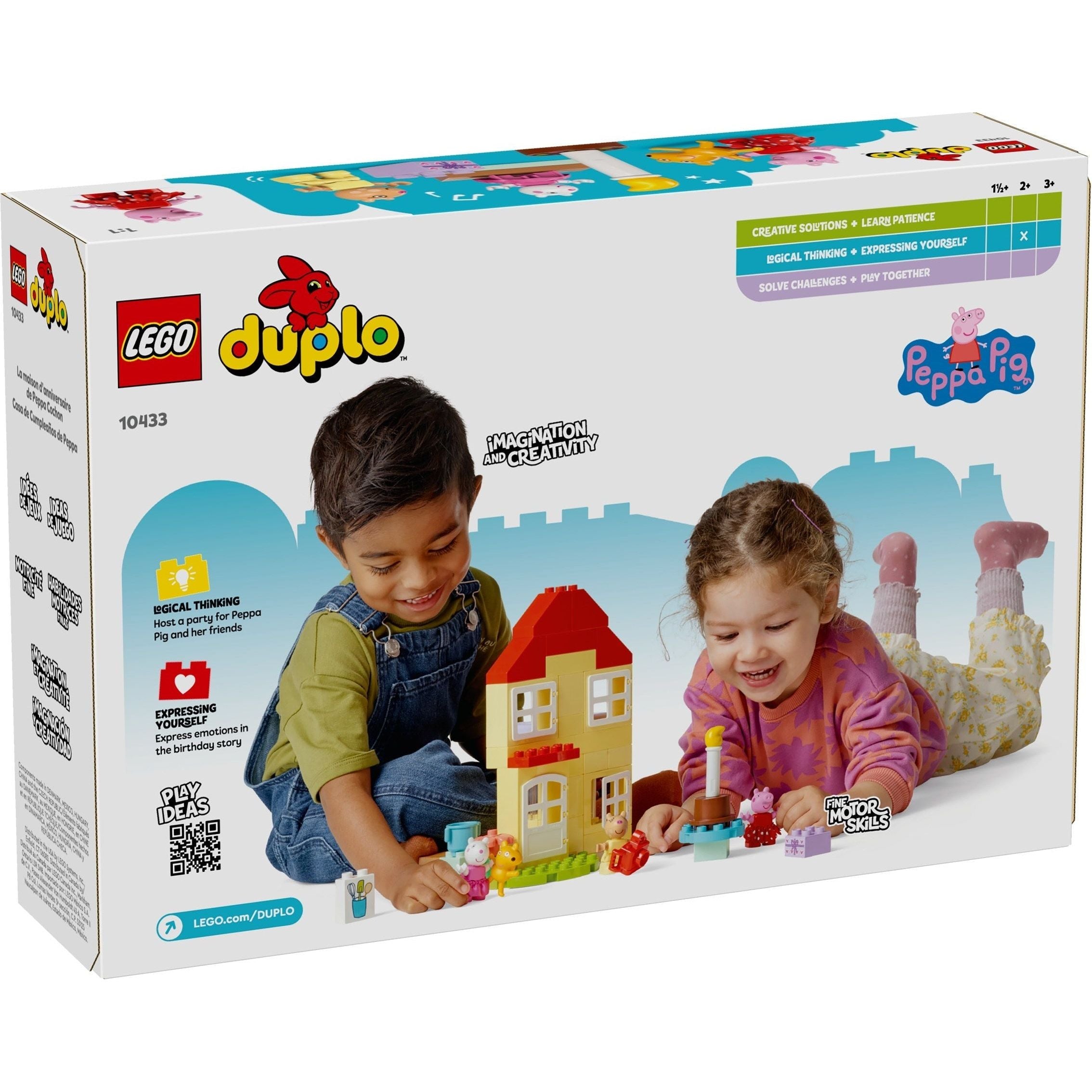 LEGO DUPLO Peppas Geburtstagshaus 10433