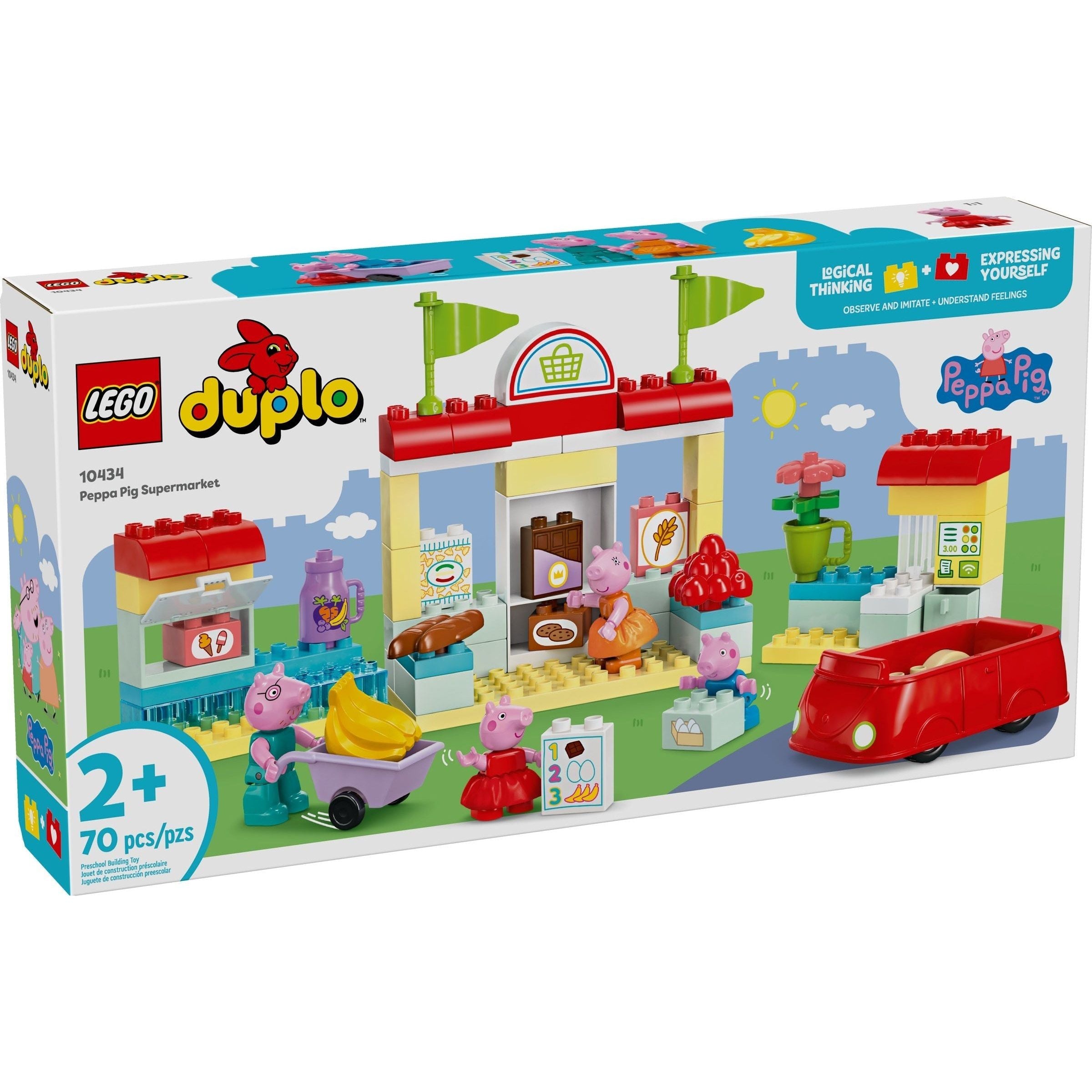 LEGO DUPLO Peppas Supermarkt 10434