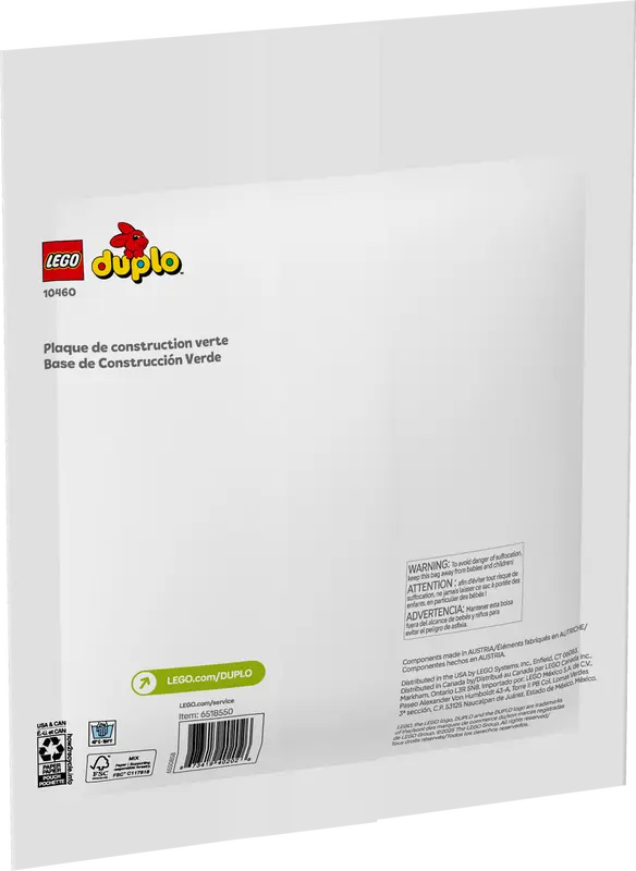 LEGO DUPLO Bauplatte in Grün 10460