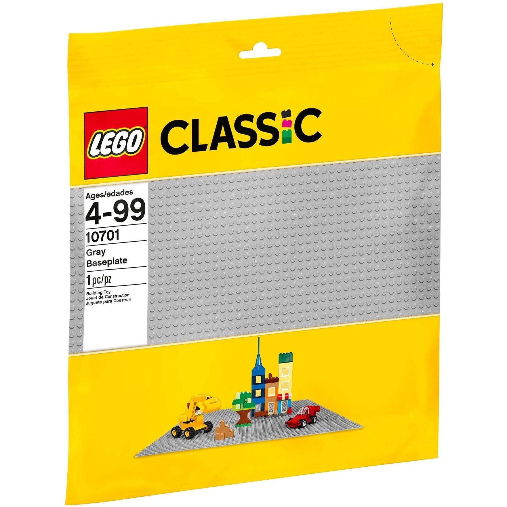 LEGO Classic Grundplatte grau 10701