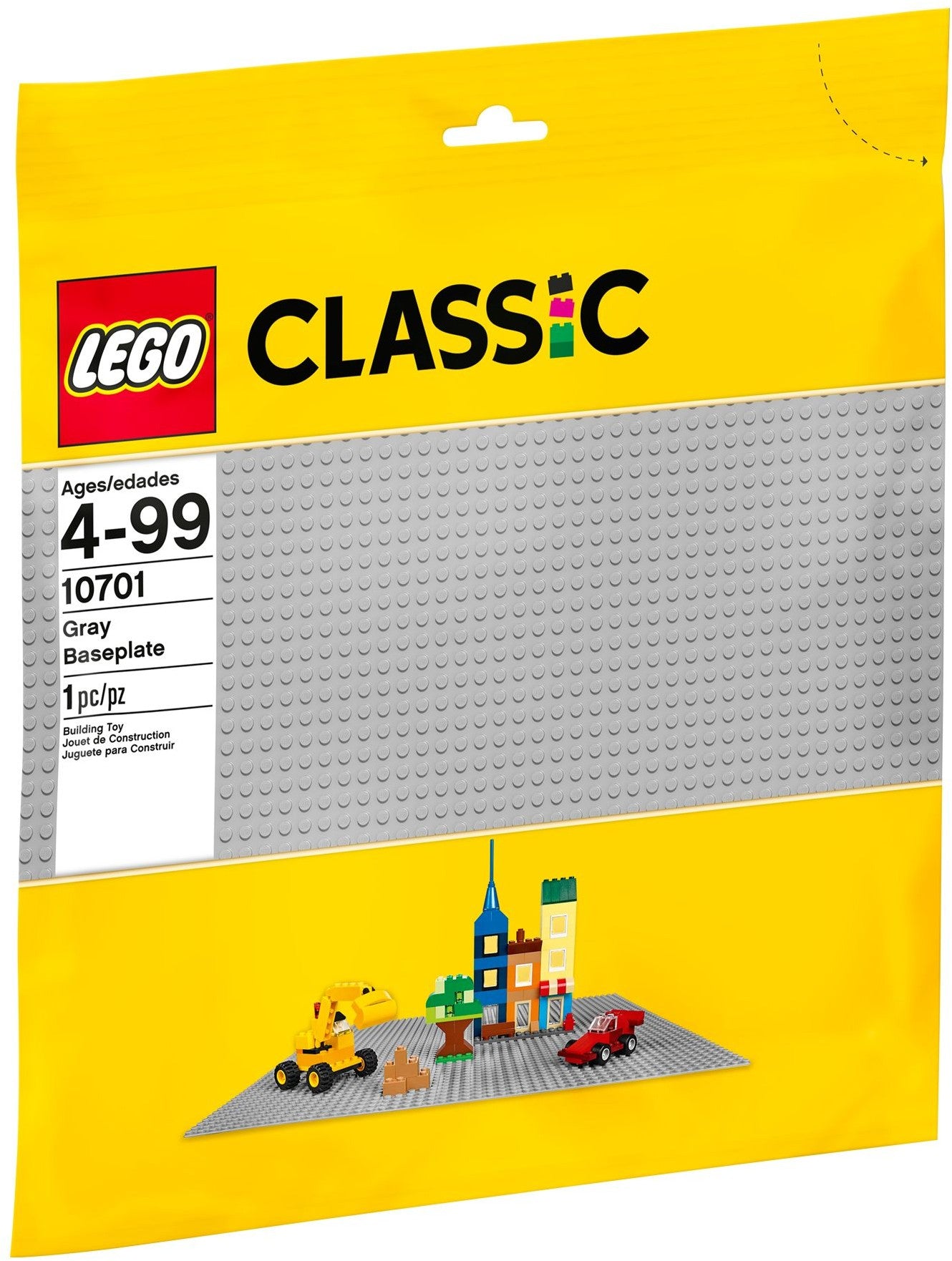 LEGO Classic Grundplatte grau 10701