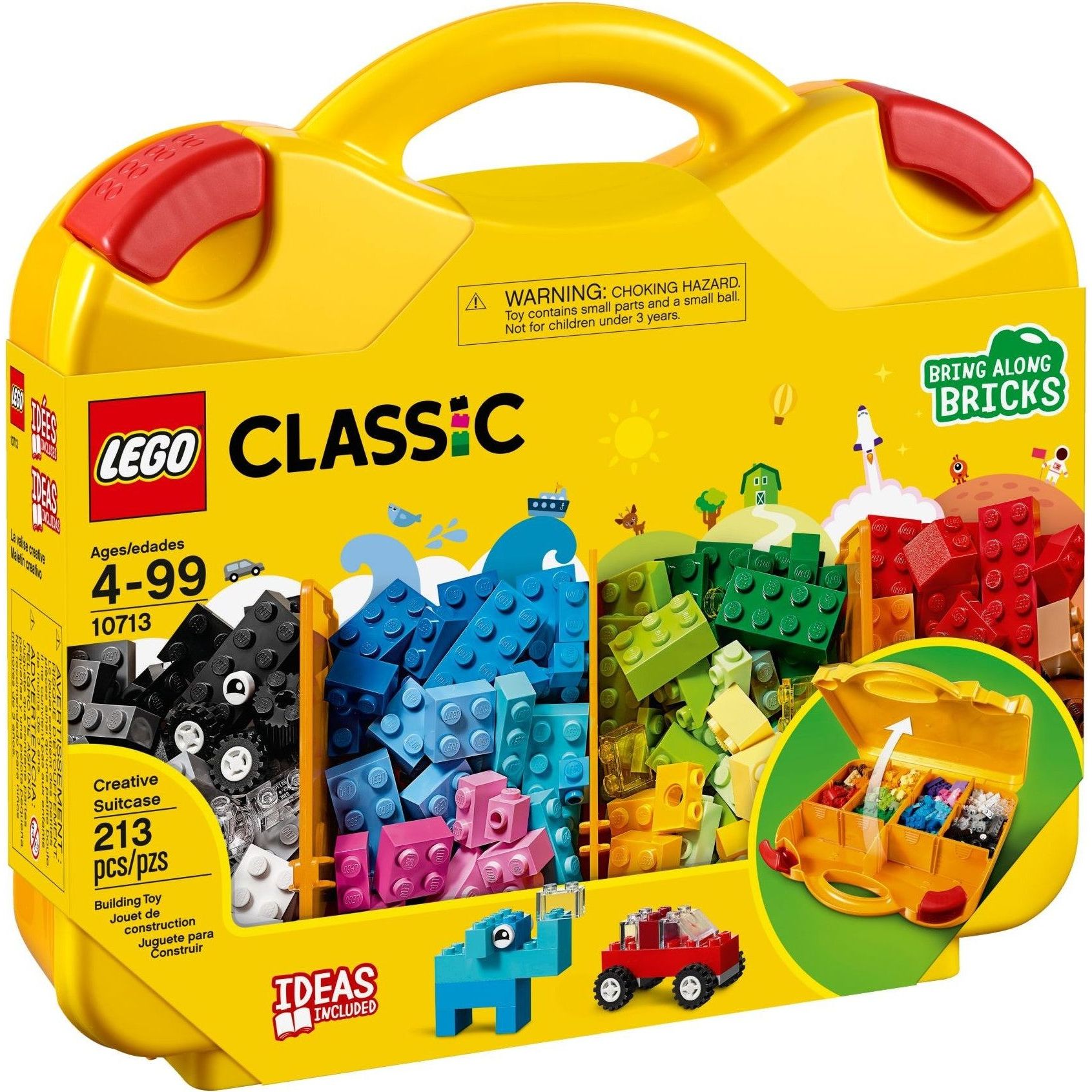 Coffret de démarrage pour blocs de construction LEGO Classic - couleurs assorties 10713