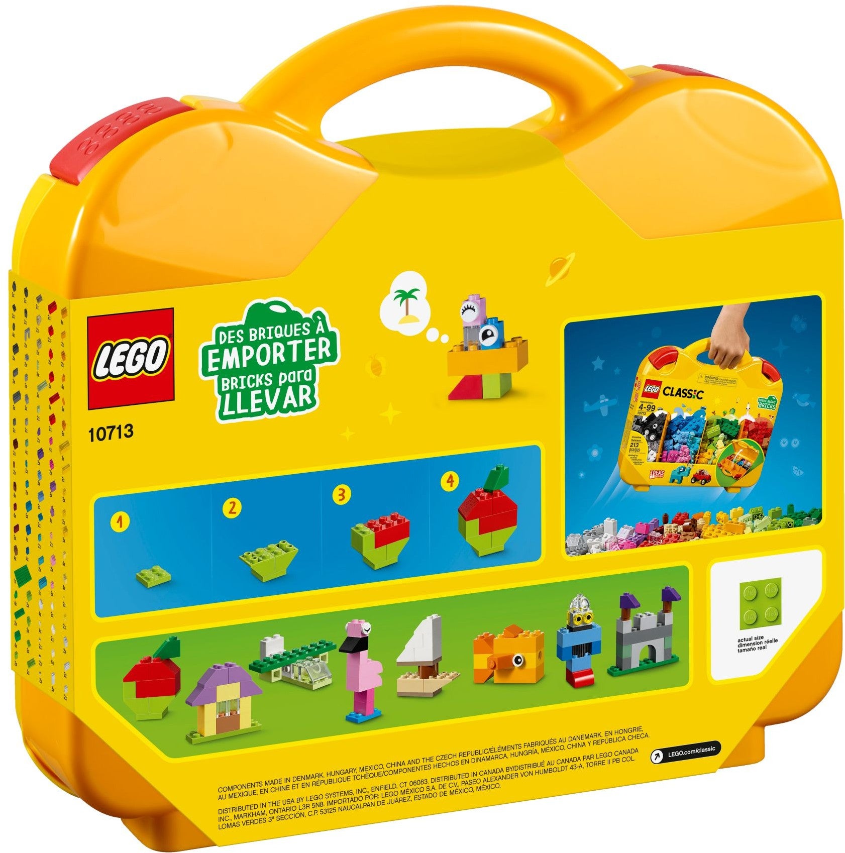 LEGO Classic Bausteine Starterkoffer - Farben sortieren 10713