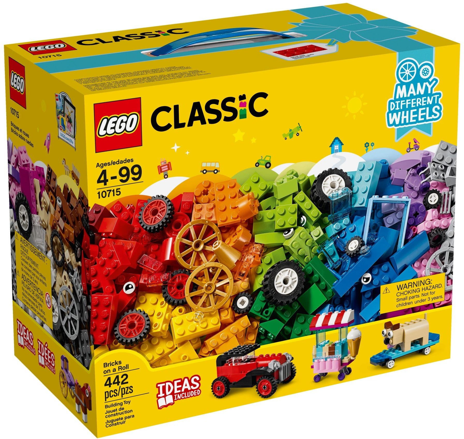 LEGO Classic Kreativ-Bauset Fahrzeuge 10715