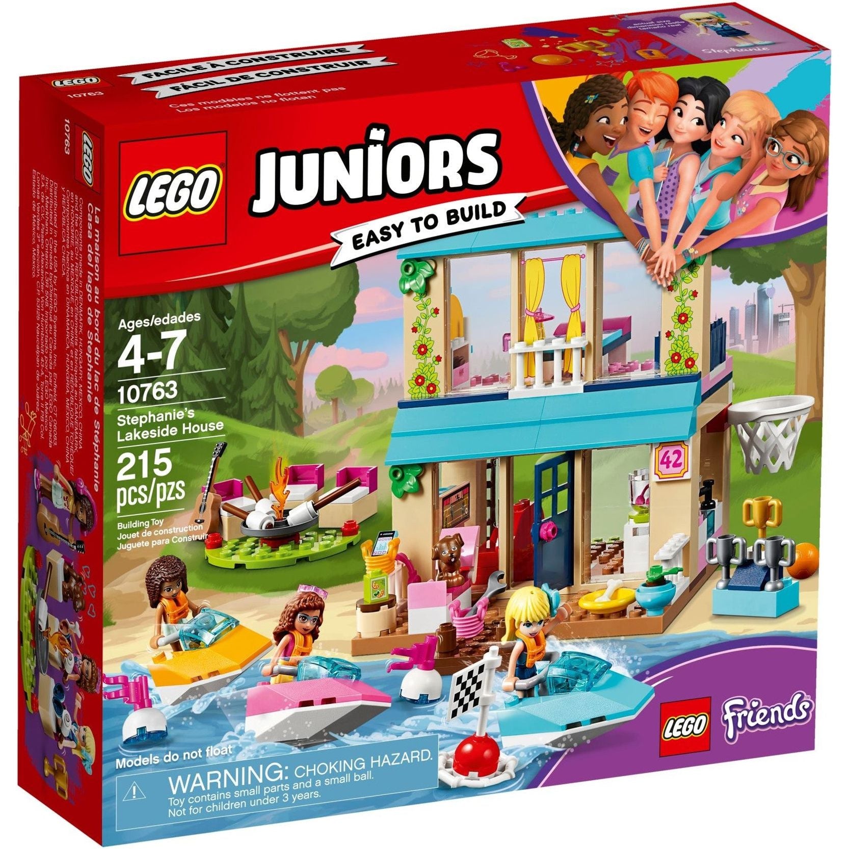 LEGO Juniors Stephanies Haus am See 10763