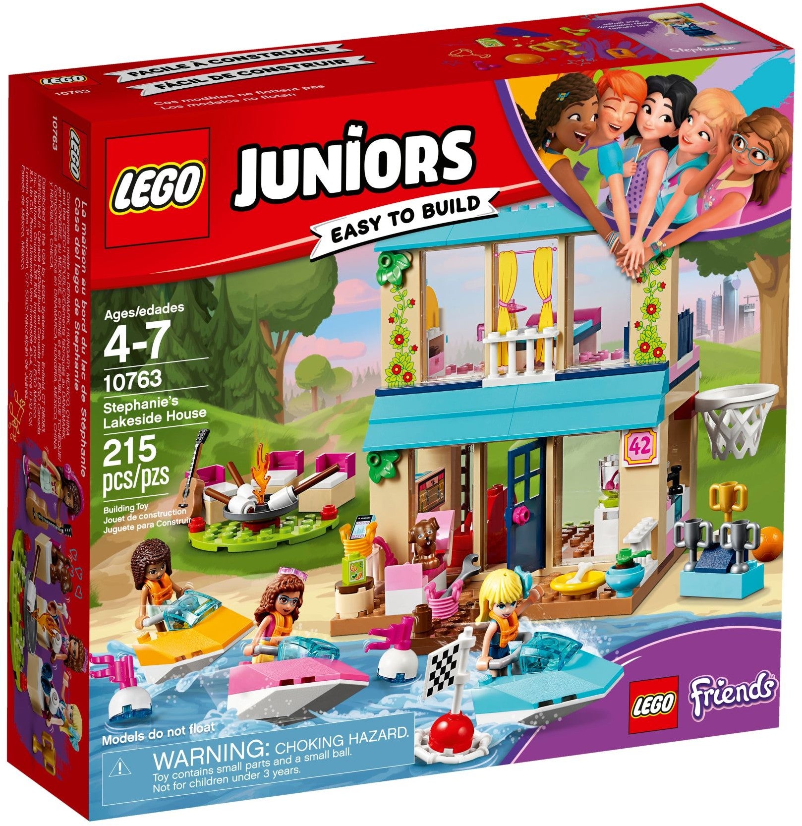LEGO Juniors Stephanies Haus am See 10763