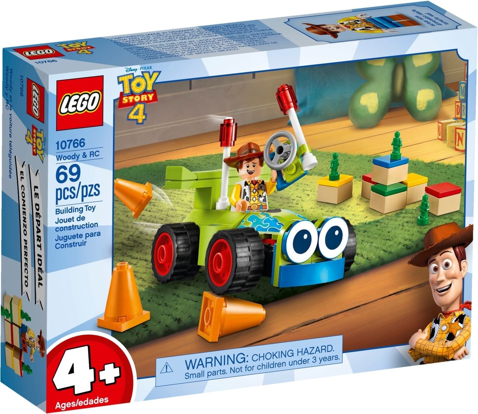 LEGO Disney Toy Story 4 Woody und Turbo 10766